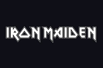 do custom metal logo for your band or merch
