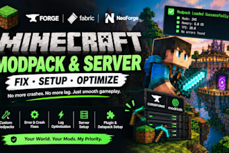 create optimize minecraft forge fabric cobblemon pixelmon modpacks paper server