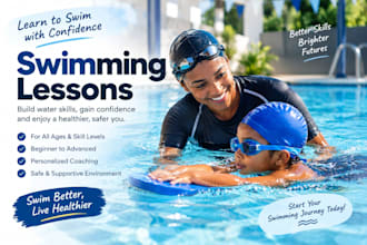 tutor you on how to swim from amateur to pro