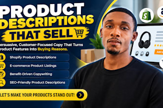 write persuasive ecommerce product descriptions
