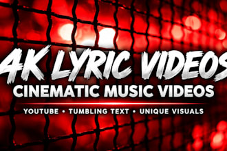 generate story telling lyrics video and metal song lyrics HD video