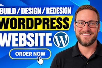 build wordpress website, custom wordpress website, business website develpment