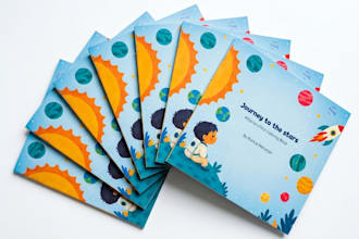 create custom coloring book illustrations for kids