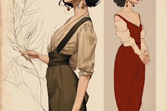 turn your photo into a beautiful antique style portrait