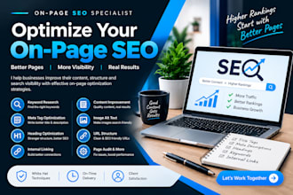 improve on page optimization and meta tags