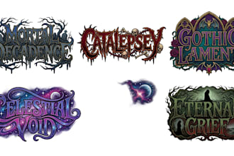 do vintage stoner rock desert rock doom occult rock logo