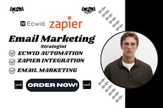 setup ecwid email marketing setup ecwid zapier sync