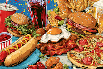design food pop art