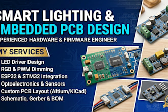 do smart lighting, led drivers, optoelectronics, pwm, rgb, esp32 stm32 sensors