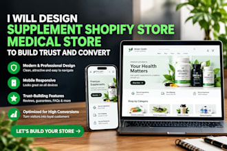 design an high conventing clothing shopify store