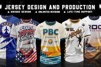 design custom baseball softball sports and event jersey uniforms