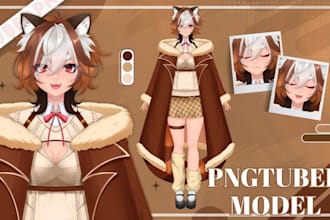 create custom pngtuber model animated pngtuber for twitch streamers in veadotube