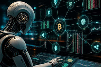 build a custom python algo trading bot for binance zerodha or any API b