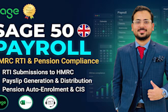 process UK payroll and rti submissions in sage payroll