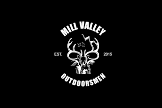 design modern outdoors men clothing brand logo
