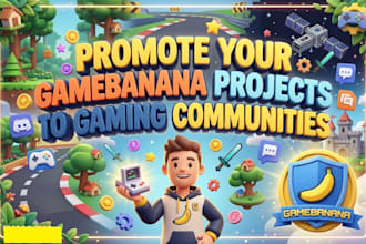promote your gamebanana projects to gaming communities