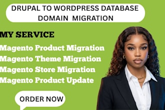 drupal to wordpress database domain product variation server order migrat