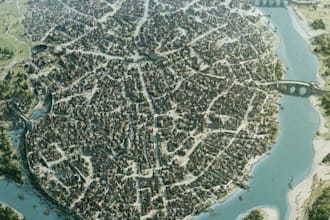 design a custom dnd battle map for vtt or tabletop