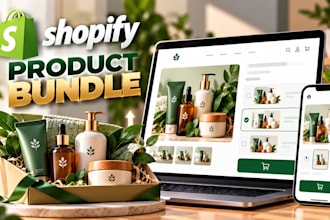set up shopify store product bundles and quantity discounts