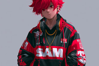 draw you an anime portrait or icon
