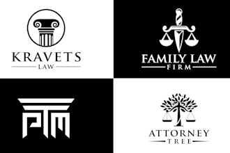 design professional lawyer, ,attorney, legal, law firm logo