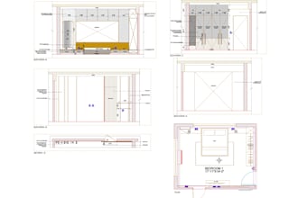 2d working and electrical drawings