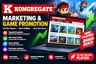 kongregate marketing and game promotion