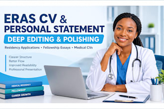 deep edit, upgrade, eras application, eras cv, fellowship personal statements