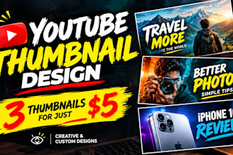 do high CTR thumbnail designs