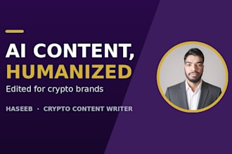 humanize ai content and edit chatgpt text for crypto brands
