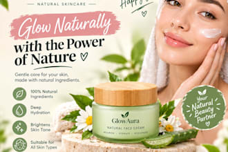 design aesthetic skincare posts