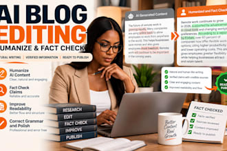 ai will humanize and fact check ai blog posts