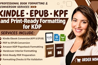 do kindle paperback conversion into ebook kpf epub hardcover