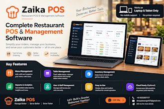 provide restaurant pos software and management system