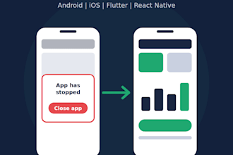fix mobile application issues for android, ios, flutter, react native