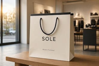 create professional paper bag packaging for your brand