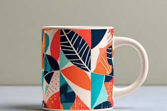 design a mug design or coffee cup design