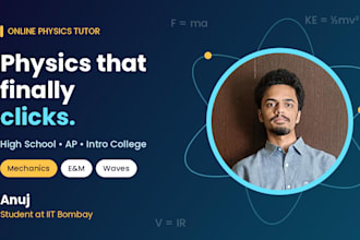 tutor high school and ap physics