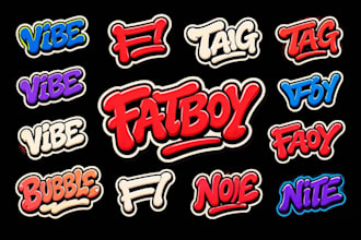 do graffiti,bubble,fatty,street art,lettering logo