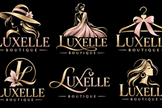 design a professional ladies fashion, clothing boutique women clothing logo