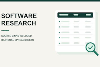 research software competitors with public source links