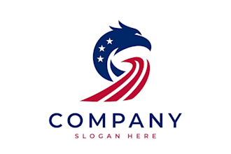 create patriotic and political logo