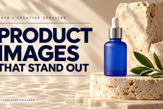 create ai product photos and lifestyle images for ecommerce