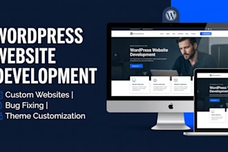 be your expert web developer to customize or fix your website