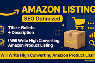 write amazon product listing title bullet point description