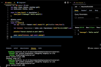 develop rust microservices, rest apis, and grpc services