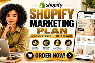 marketing plan shopify marketing audience research boost ecommerce shopify sales