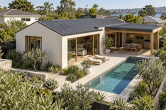 create realistic 3d exterior house renders and architectural visuals