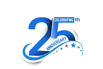 design your excellent event and anniversary logo