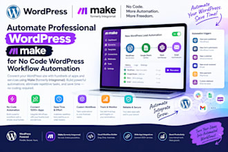 automate professional wordpress make for no code wordpress workflow automation